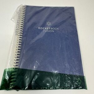 Rocketbook Fusion‎ Smart Reusable Notebook Planner Journal Dot-Grid School Home